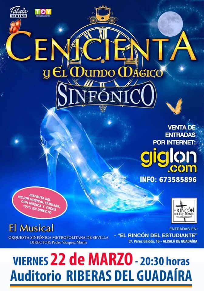 Cinderella and the Magic World - Teatro Auditorium Shores of Guadaíra